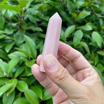 Natural Pink Opal Tower