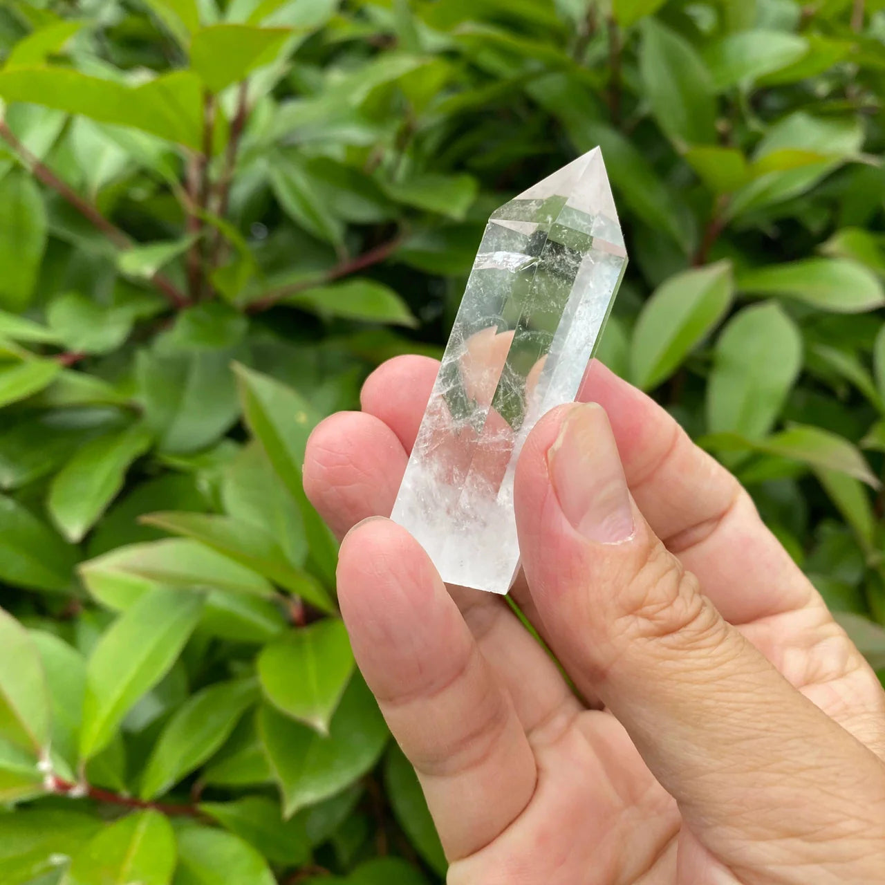 Natural Clear Quartz Tower