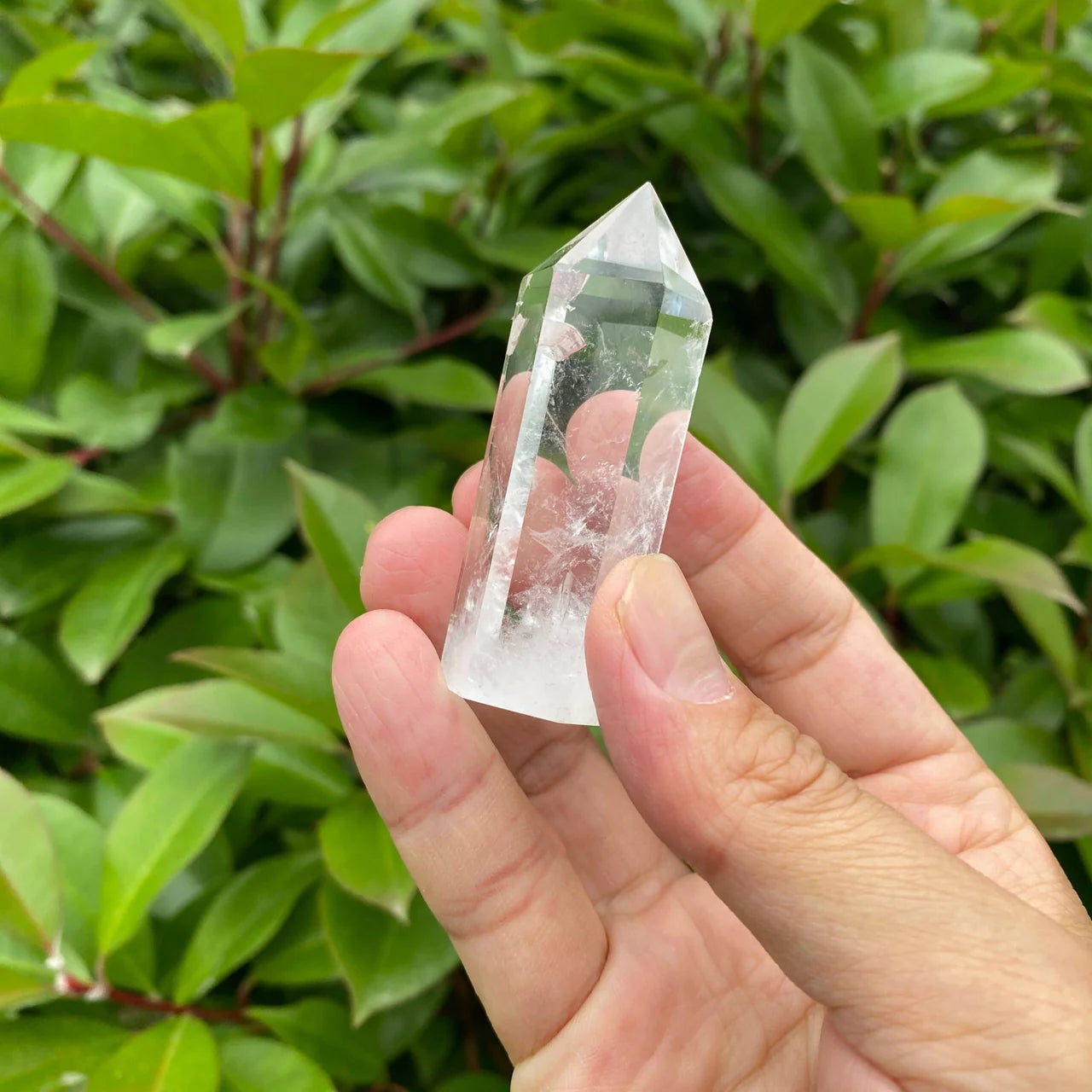 Natural Clear Quartz Tower