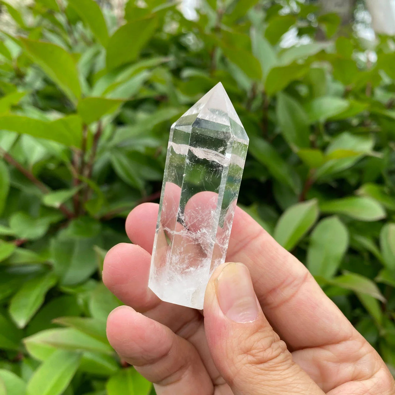 Natural Clear Quartz Tower
