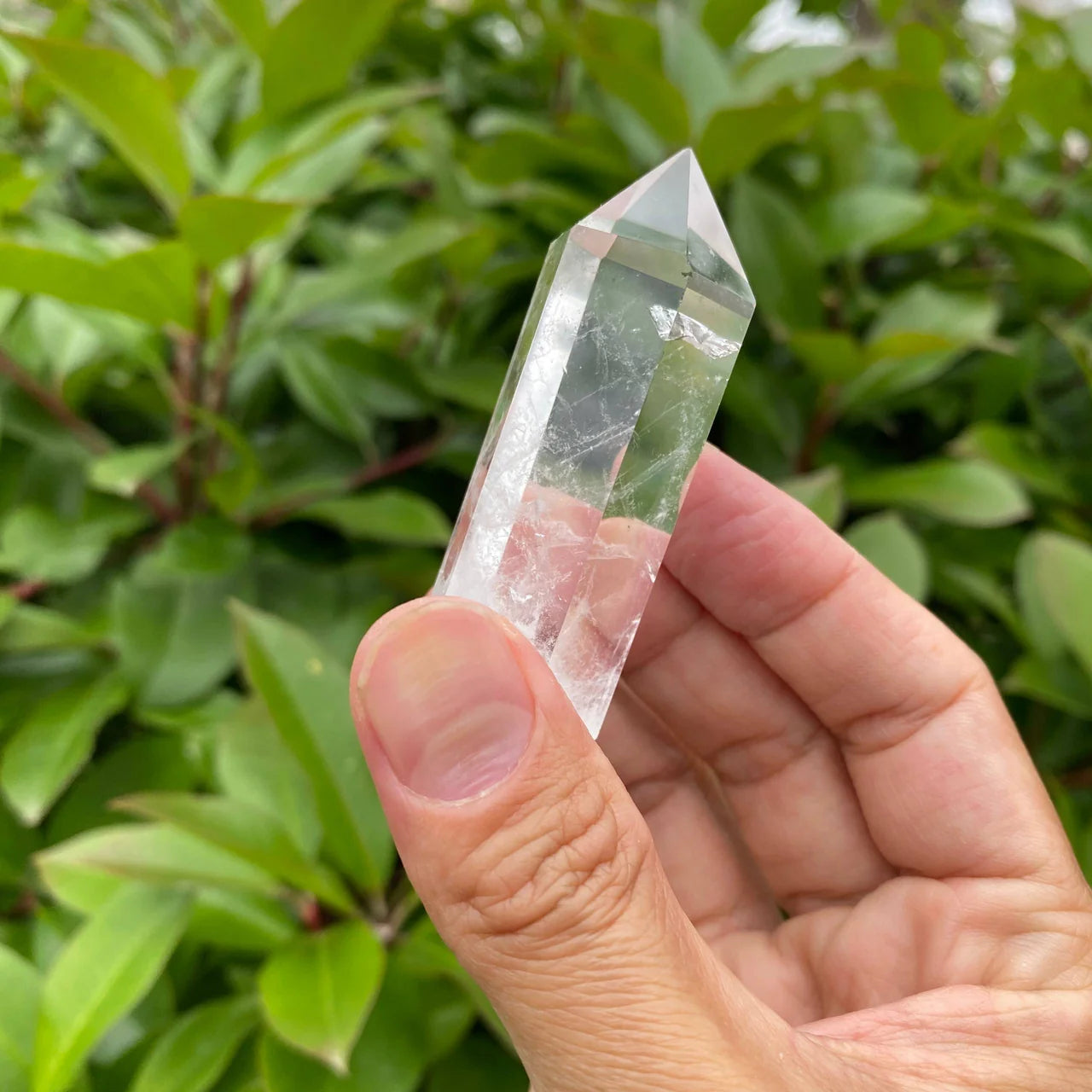 Natural Clear Quartz Tower