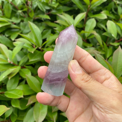 Natural Rainbow Fluorite Tower