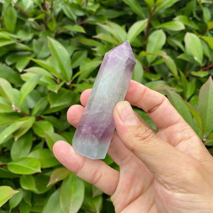 Natural Rainbow Fluorite Tower