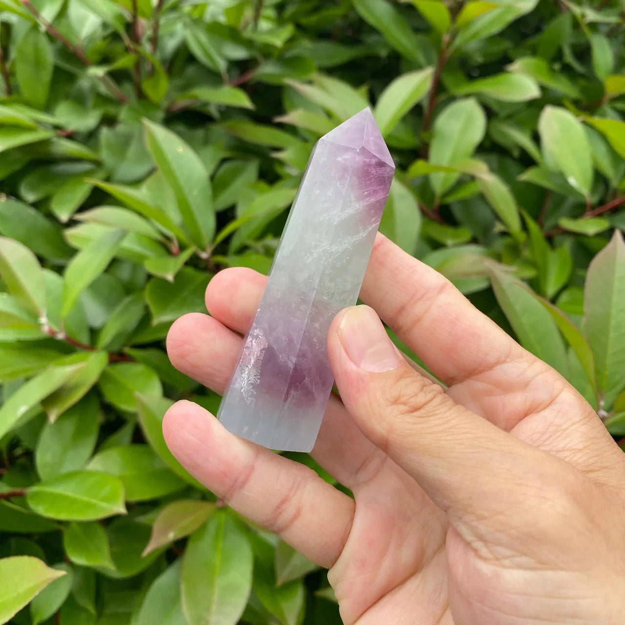 Natural Rainbow Fluorite Tower