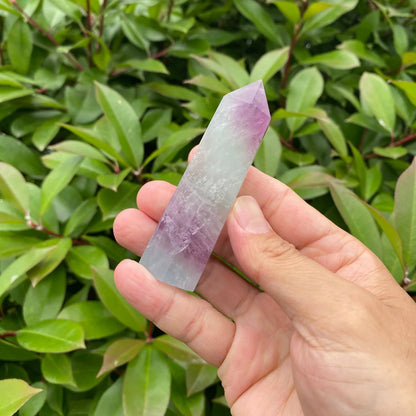 Natural Rainbow Fluorite Tower