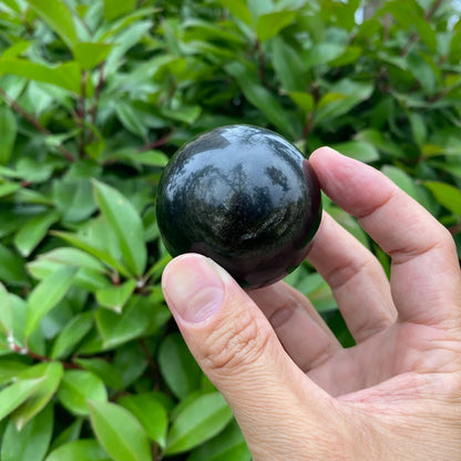 Natural Obsidian Sphere