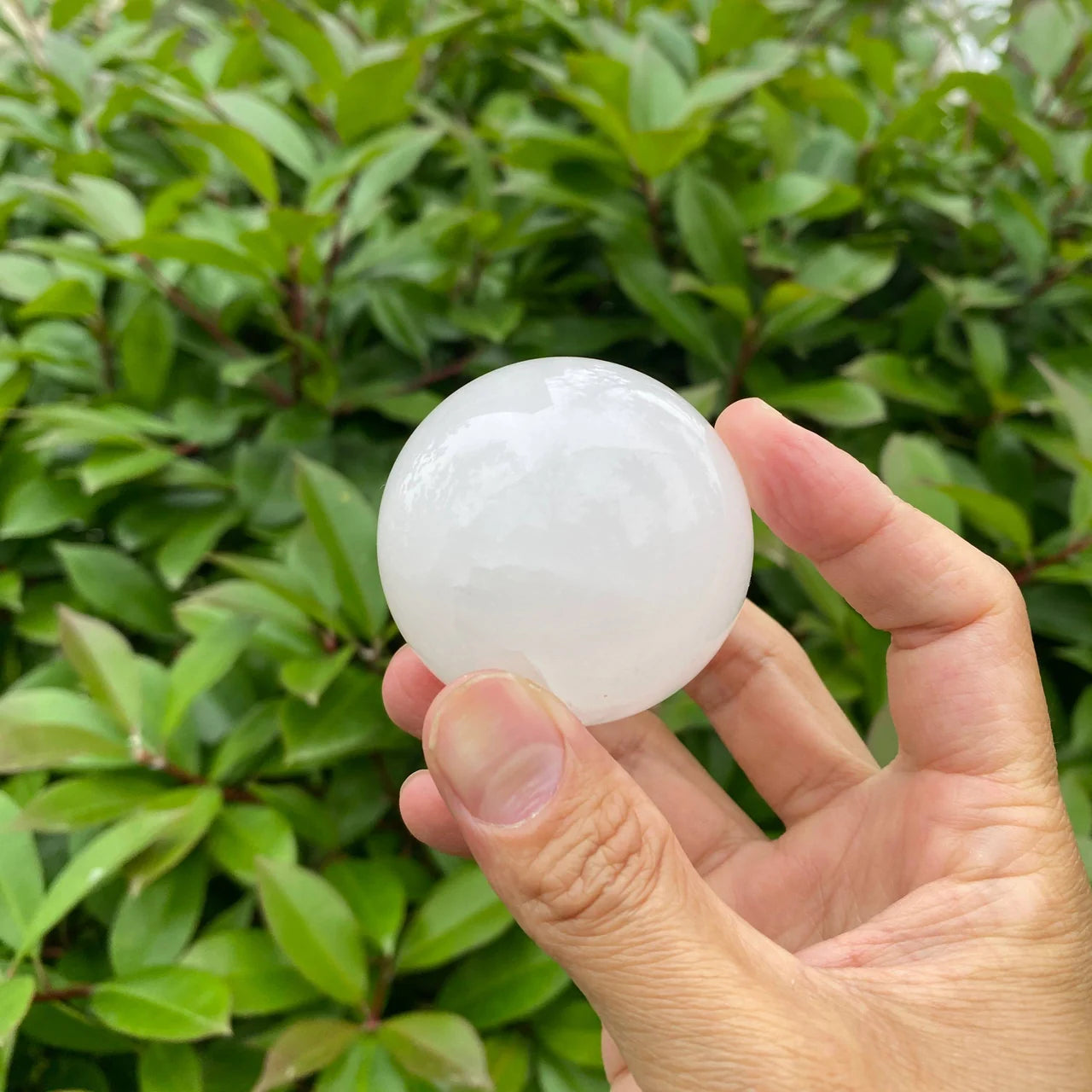 Natural Pink Calcite Sphere