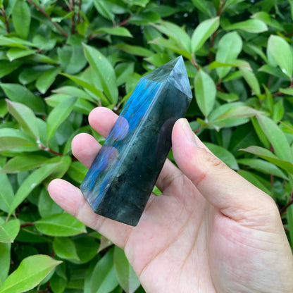 Natural Labradorite Tower