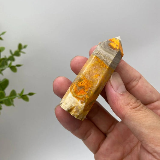 Natural Bumblebee Jasper Gradient Tower