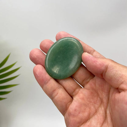 Natural Green Aventurine Worry Stone