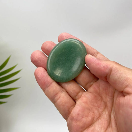 Natural Green Aventurine Worry Stone