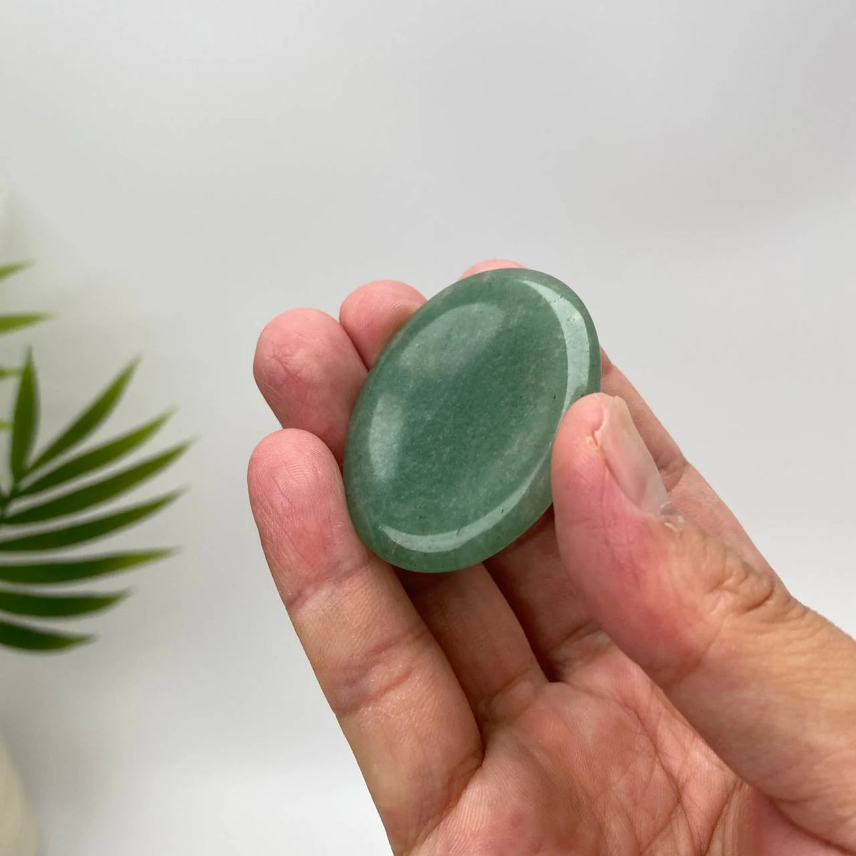 Natural Green Aventurine Worry Stone