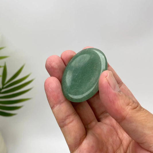 Natural Green Aventurine Worry Stone