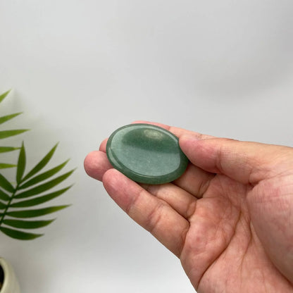 Natural Green Aventurine Worry Stone