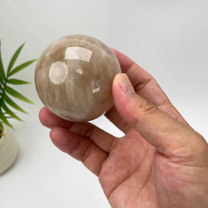 Natural Moonstone Adularescent Sphere