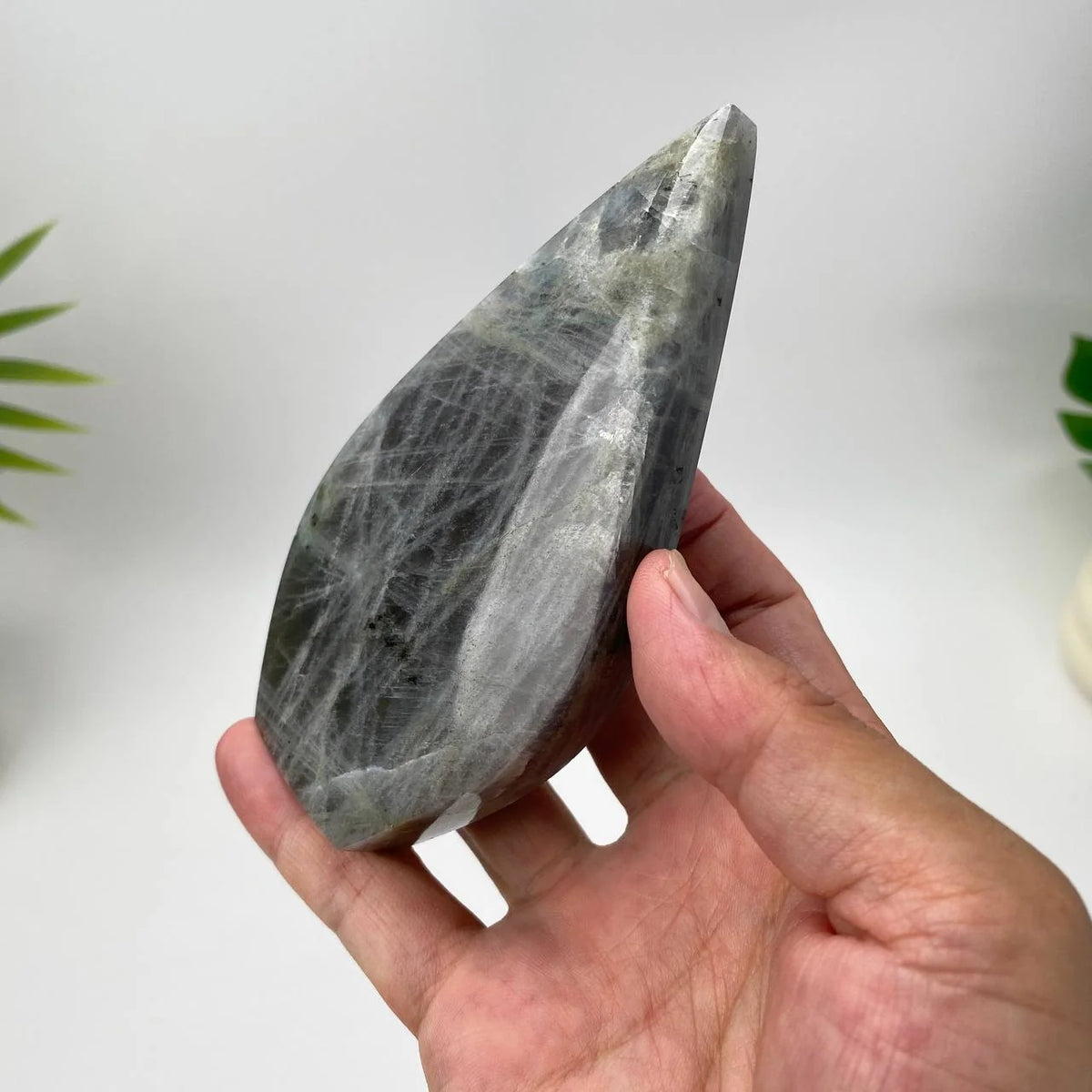 Natural Purple Labradorite Teardrop