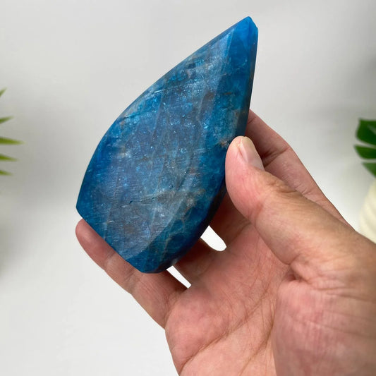 Natural Blue Apatite Teardrop