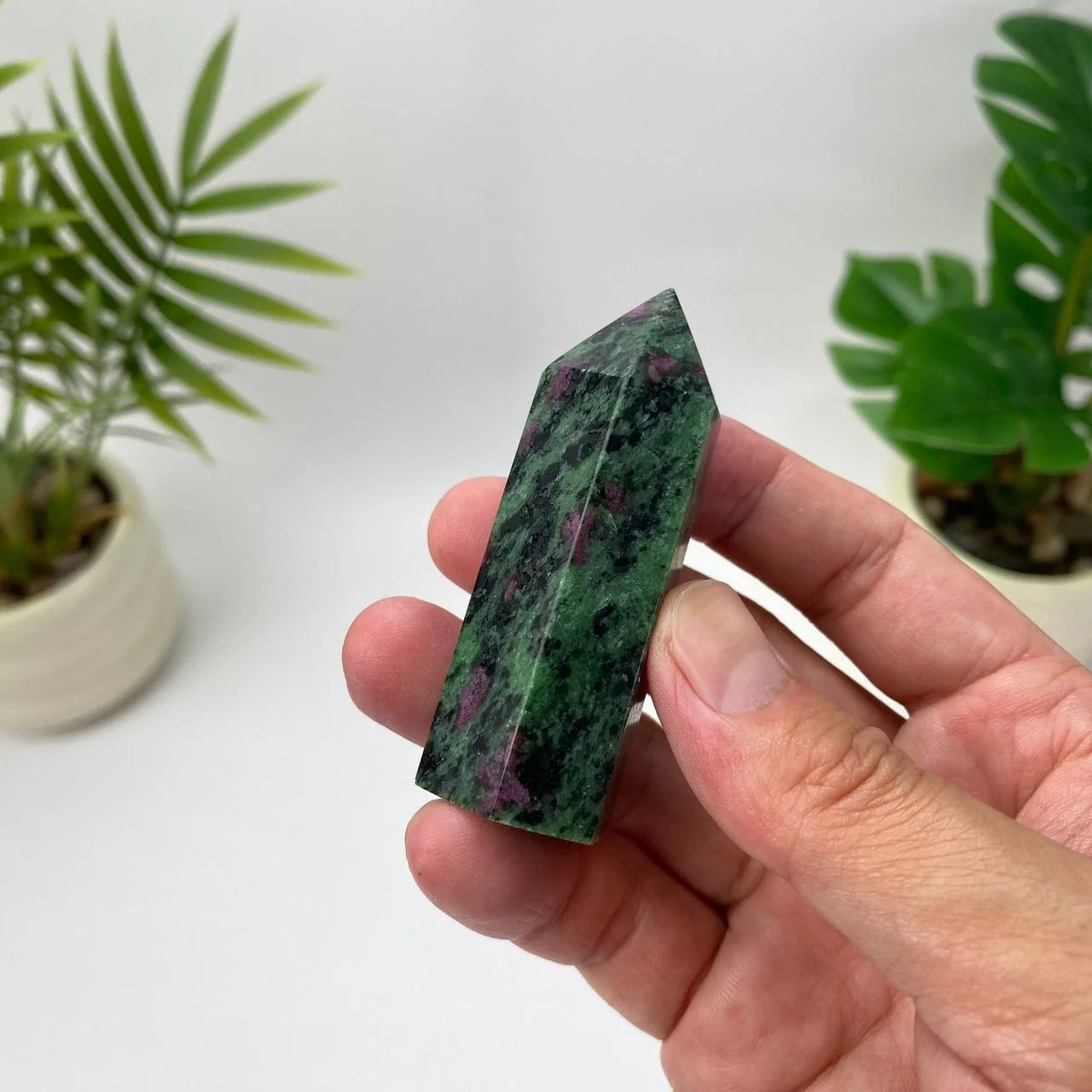 Natural Ruby in Zoisite Tower