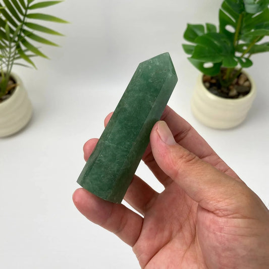Natural Green Aventurine Tower