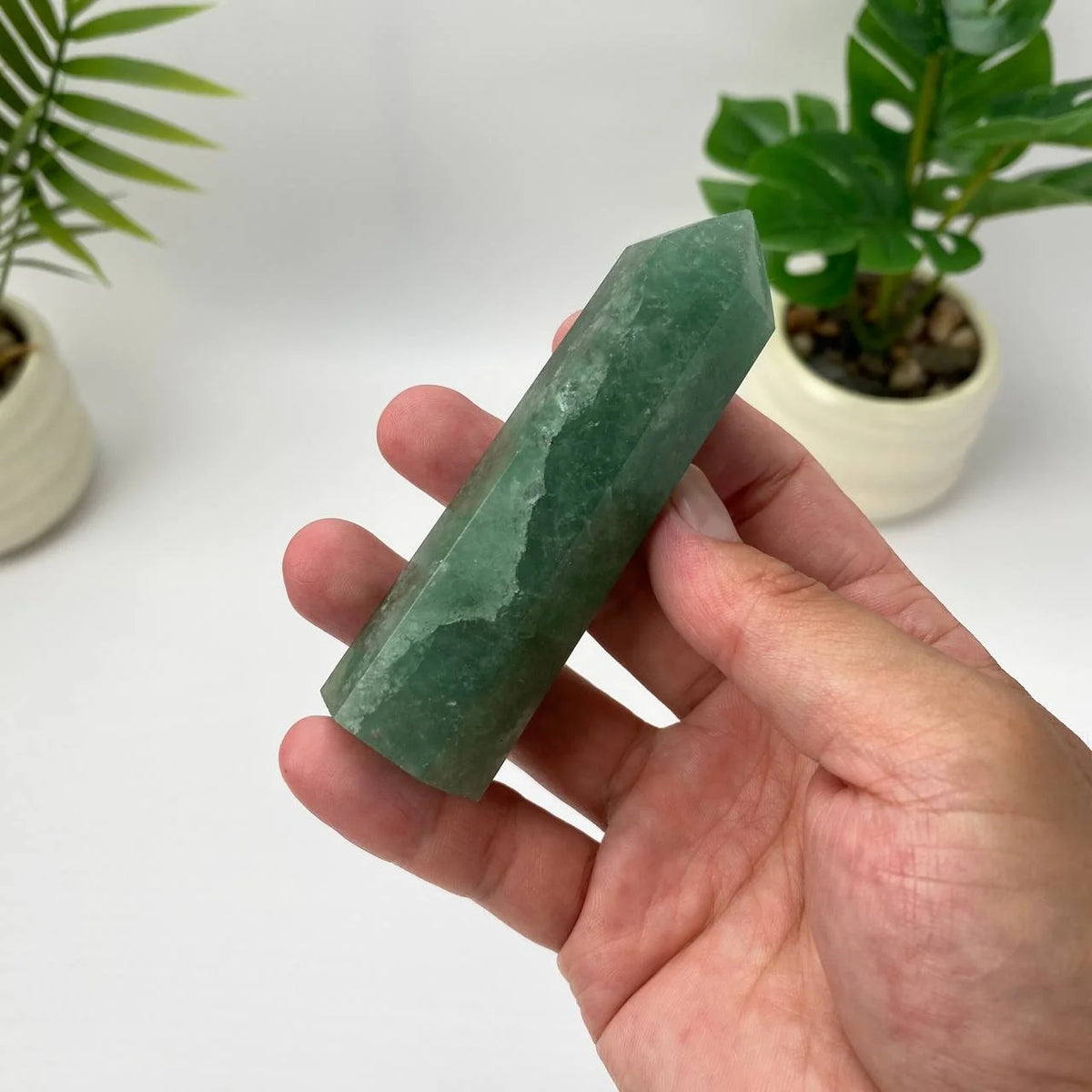 Natural Green Aventurine Tower