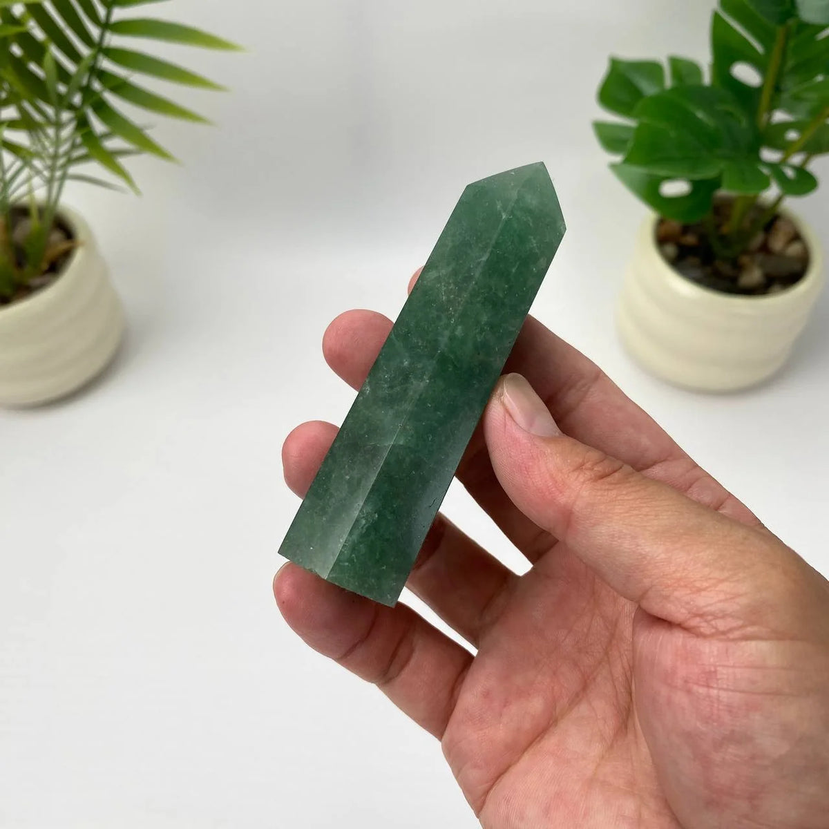 Natural Green Aventurine Tower