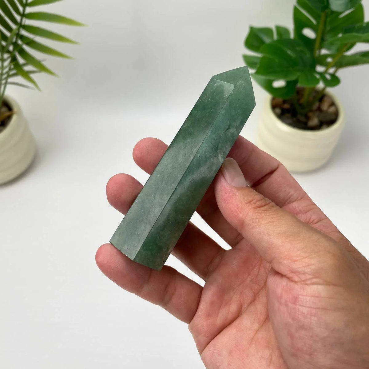 Natural Green Aventurine Tower