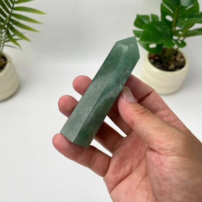Natural Green Aventurine Tower