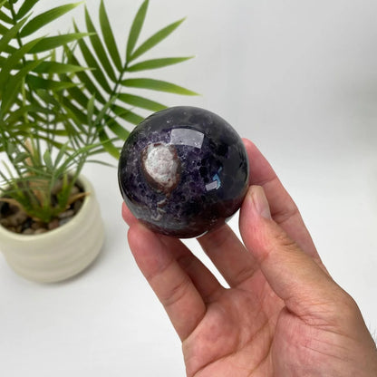 Natural Dream Amethyst Sphere