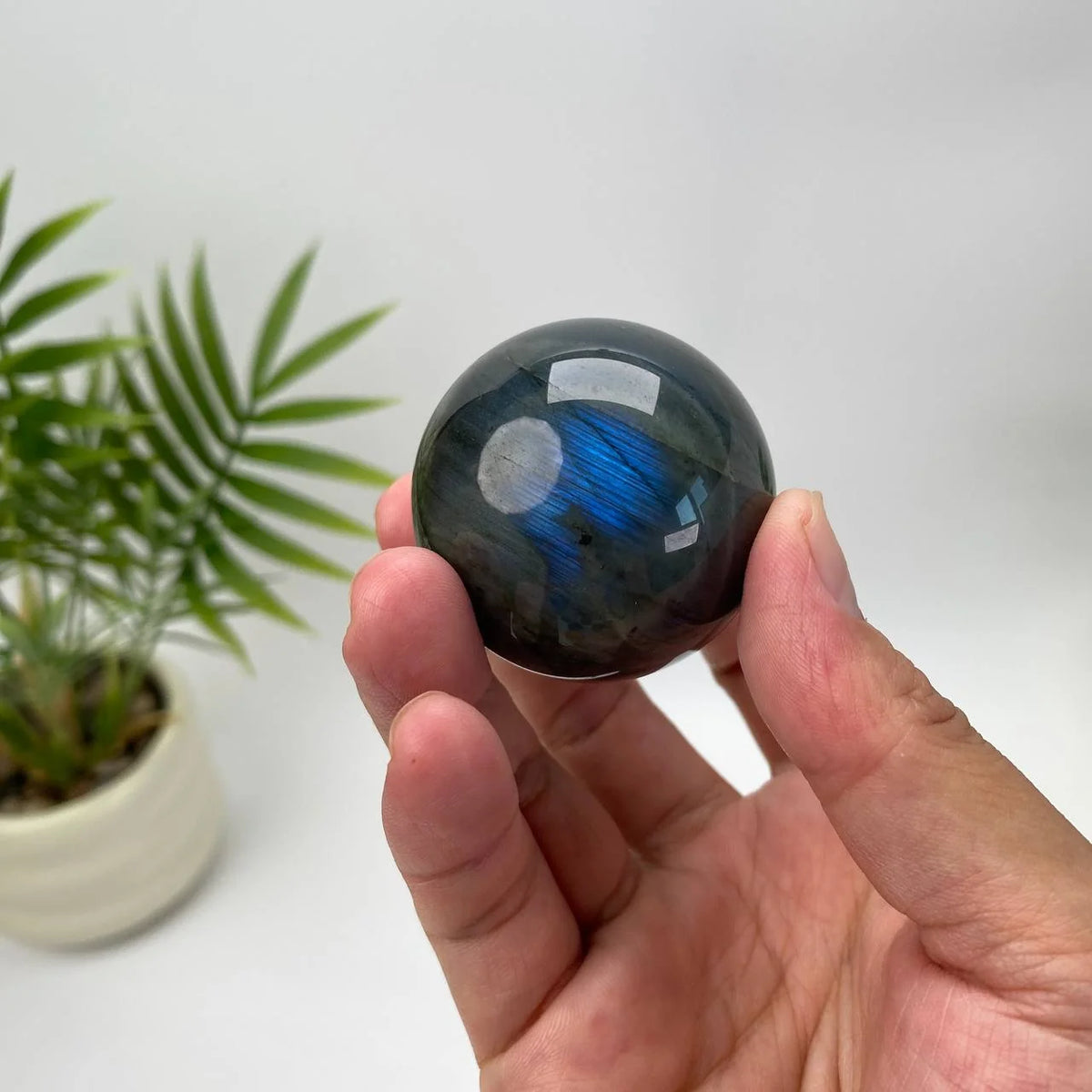 Natural Labradorite Sphere