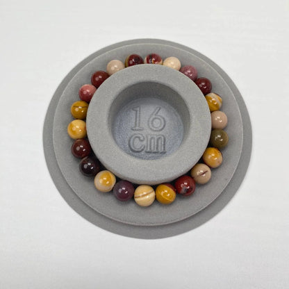Natural Mookaite Crystal Beaded Bracelet