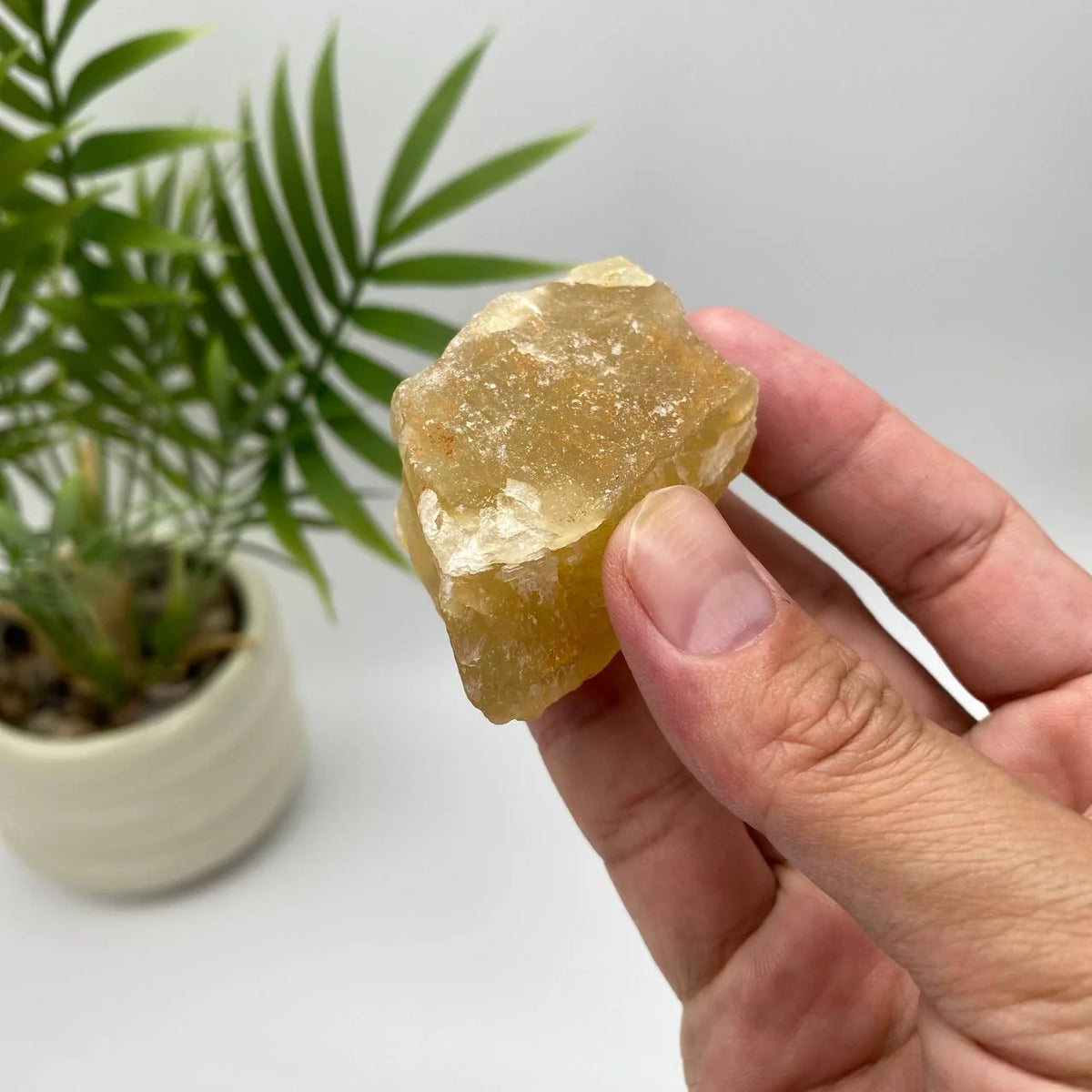 Natural Yellow Fluorite Rough