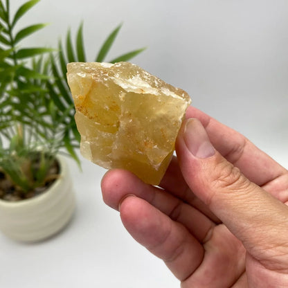Natural Yellow Fluorite Rough