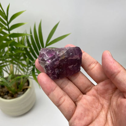 Natural Purple Fluorite Rough