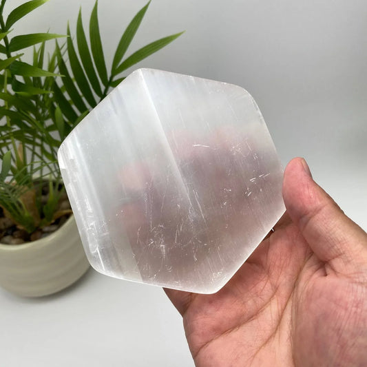 Natural Selenite Charging Plate