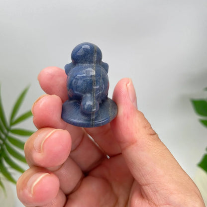 Natural Crystal Squirtle Carving