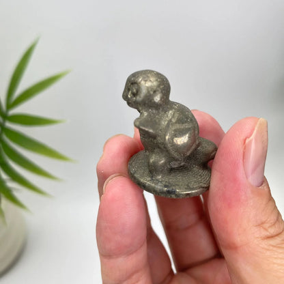 Natural Crystal Squirtle Carving