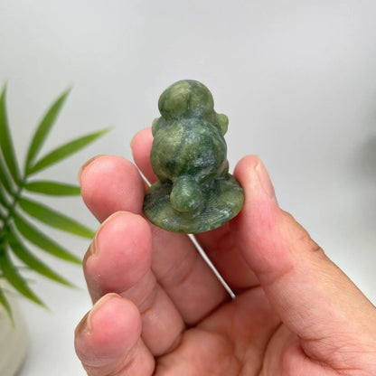 Natural Crystal Squirtle Carving