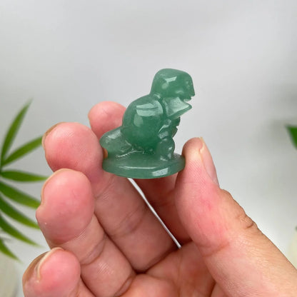 Natural Crystal Squirtle Carving