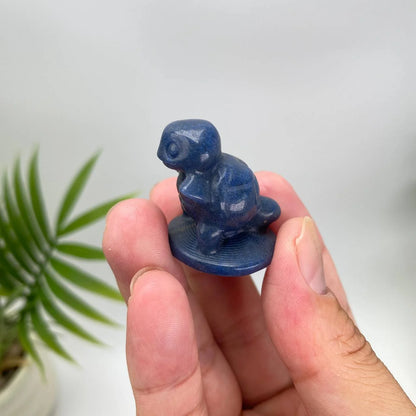 Natural Crystal Squirtle Carving