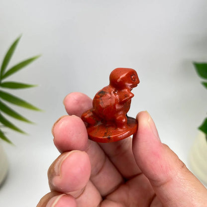 Natural Crystal Squirtle Carving