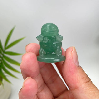 Natural Crystal Squirtle Carving