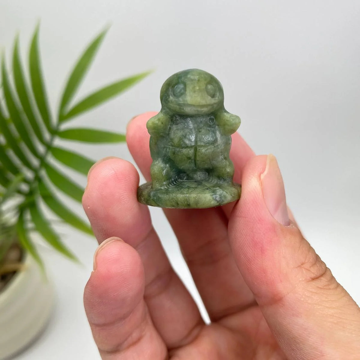 Natural Crystal Squirtle Carving