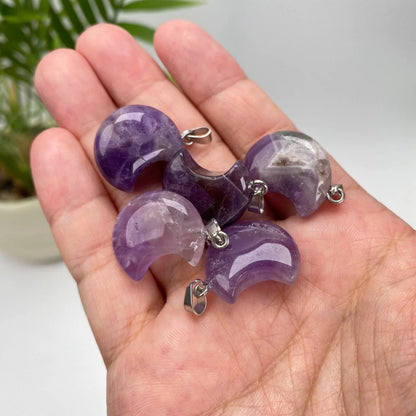 Natural Crystal Moon