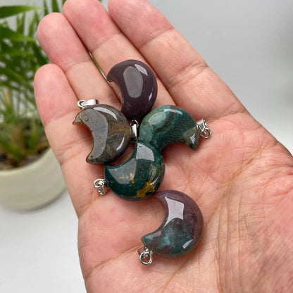 Natural Crystal Moon