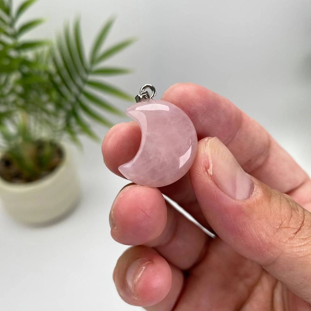 Natural Crystal Moon