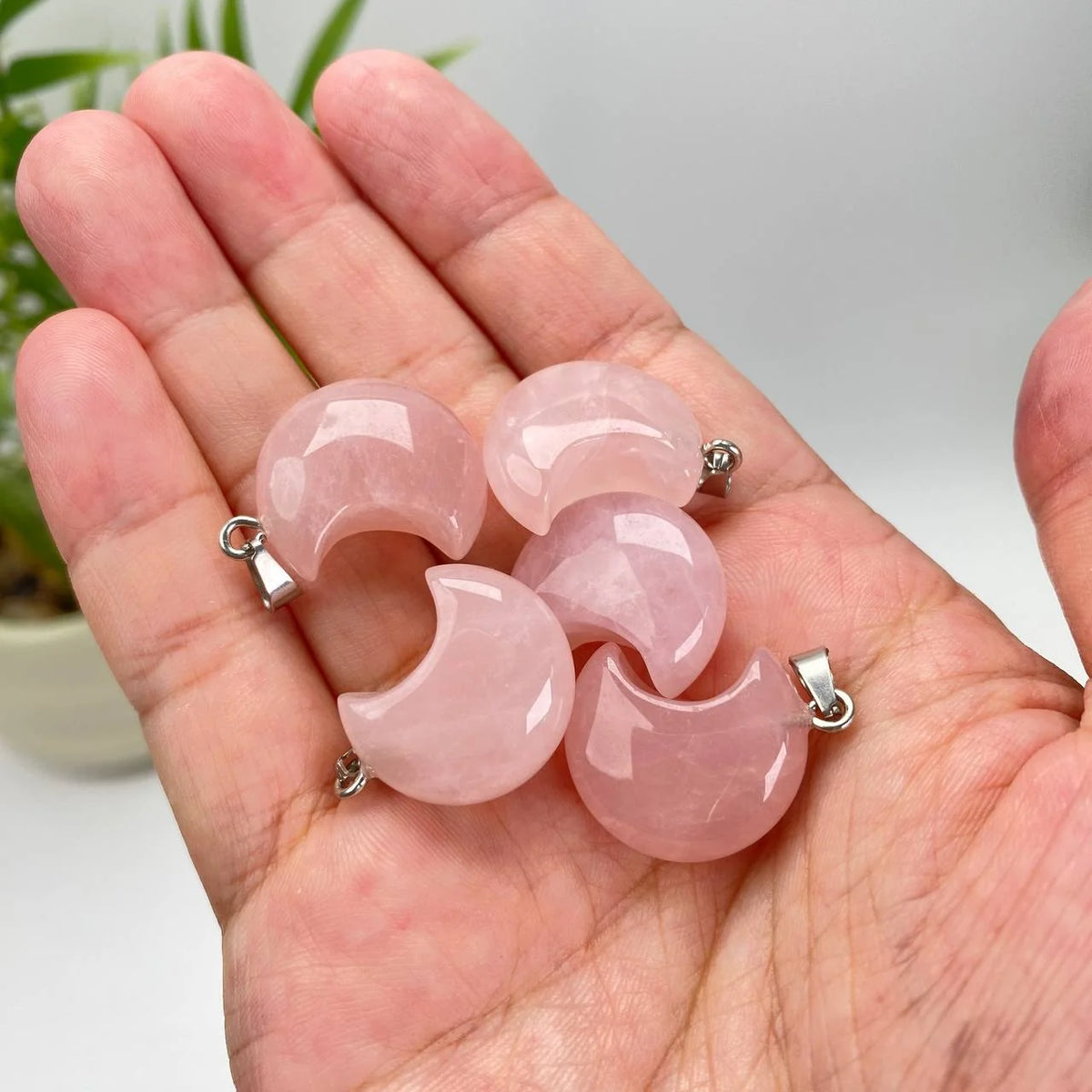 Natural Crystal Moon